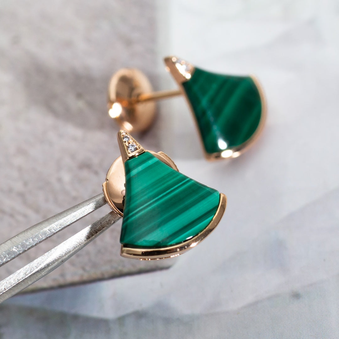 [Auream]DIVAS DREAM EARRINGS PINK GOLD