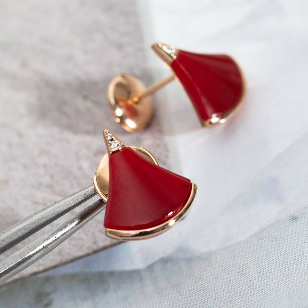 [Auream]DIVAS DREAM EARRINGS PINK GOLD