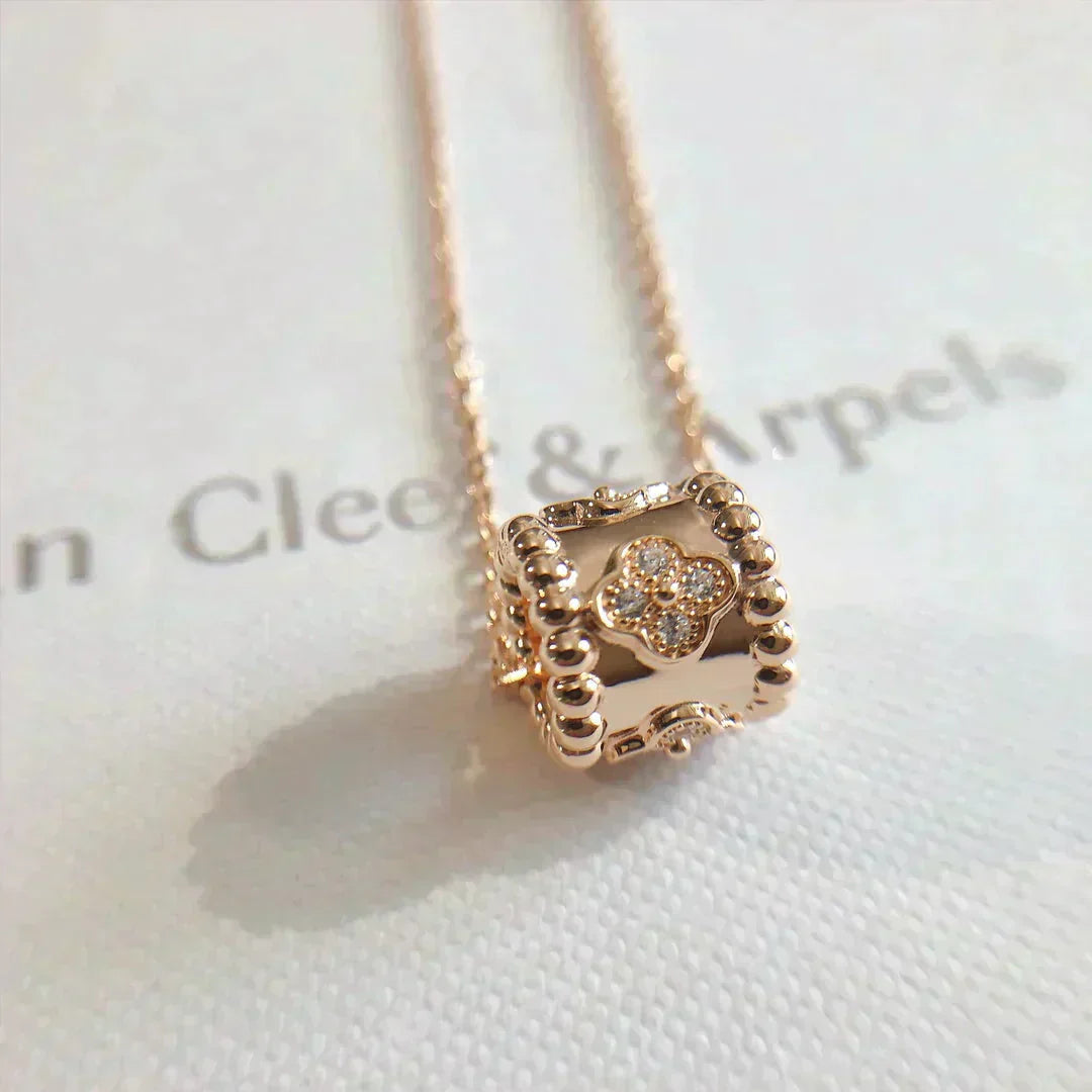 [Auream]PERLEE PEDANT NECKLACE GOLD / ROSE GOLD