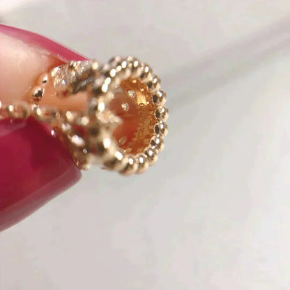 [Auream]PERLEE PEDANT NECKLACE GOLD / ROSE GOLD