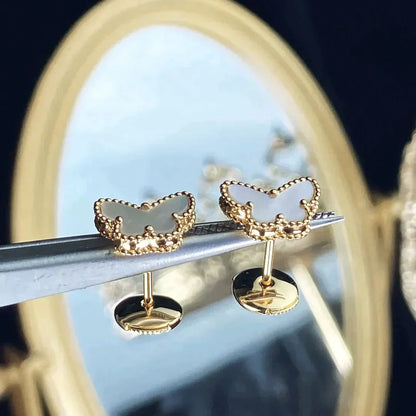 [Auream]SWEET BUTTERFLY MOP EARSTUDS