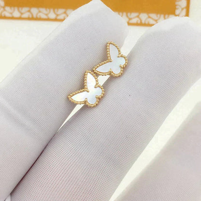 [Auream]SWEET BUTTERFLY MOP EARSTUDS