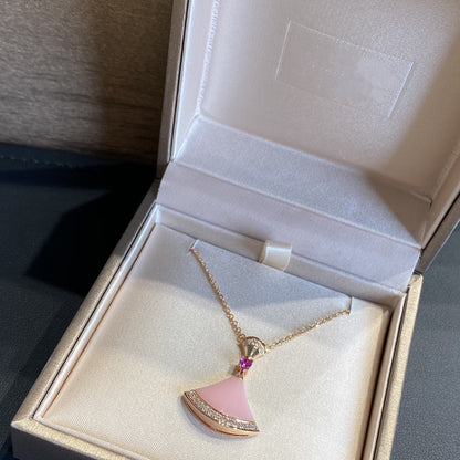 [Auream]DREAM NECKLACE PINK OPAL