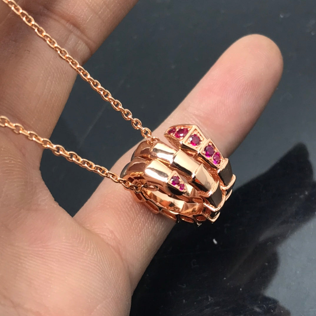 [Auream]SERPENTI PEDANT NECKLACE