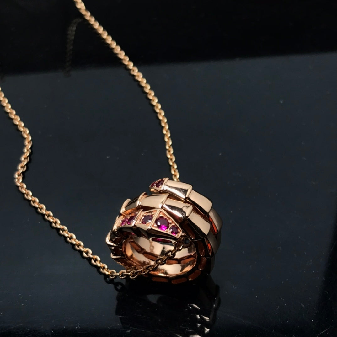 [Auream]SERPENTI PEDANT NECKLACE