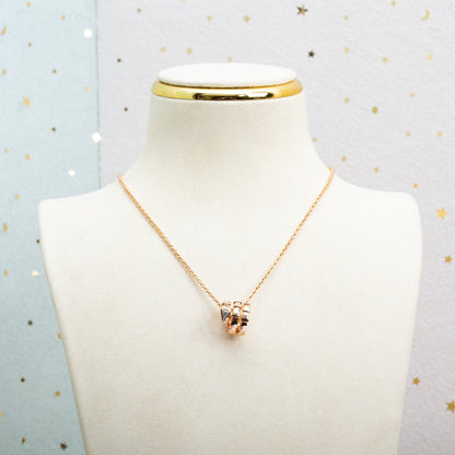 [Auream]SERPENTI PINK GOLD NECKLACE DIAMOND