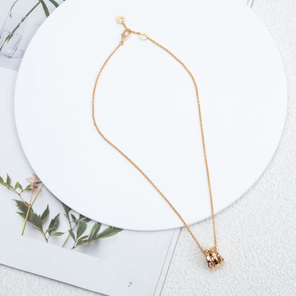 [Auream]SERPENTI PINK GOLD NECKLACE DIAMOND