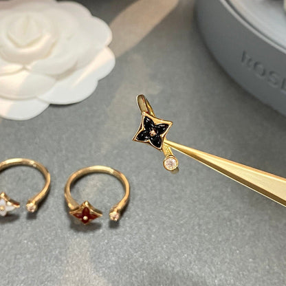 [Auream]STAR 1 DIAMOND OPEN RING