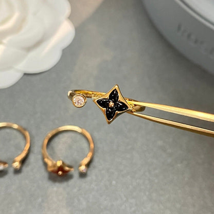 [Auream]STAR 1 DIAMOND OPEN RING