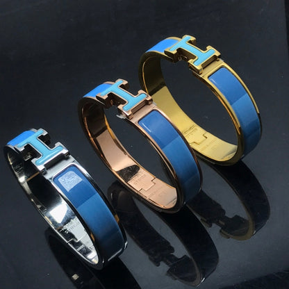 [Auream]H BRACELET BLUE RAINBOW CERAMIC