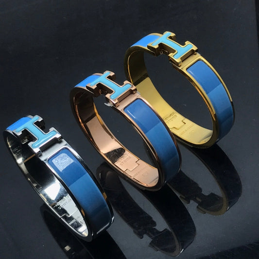 [Auream]H BRACELET BLUE RAINBOW CERAMIC