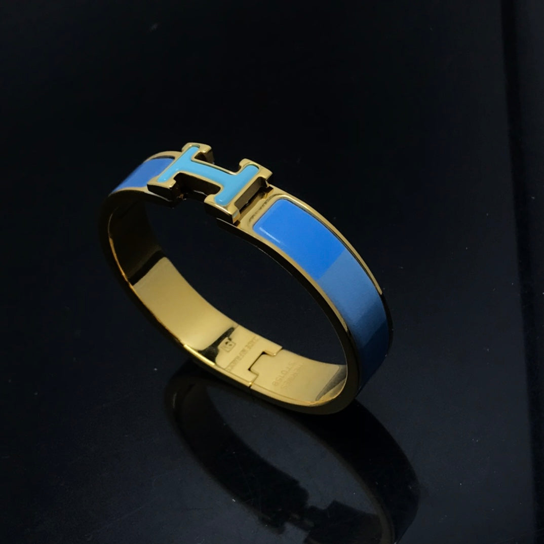 [Auream]H BRACELET BLUE RAINBOW CERAMIC