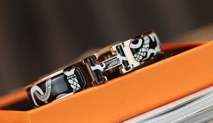 [Auream]H TARTAN BRACELET 12MM