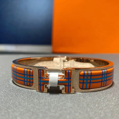 [Auream]H TARTAN BRACELET 12MM