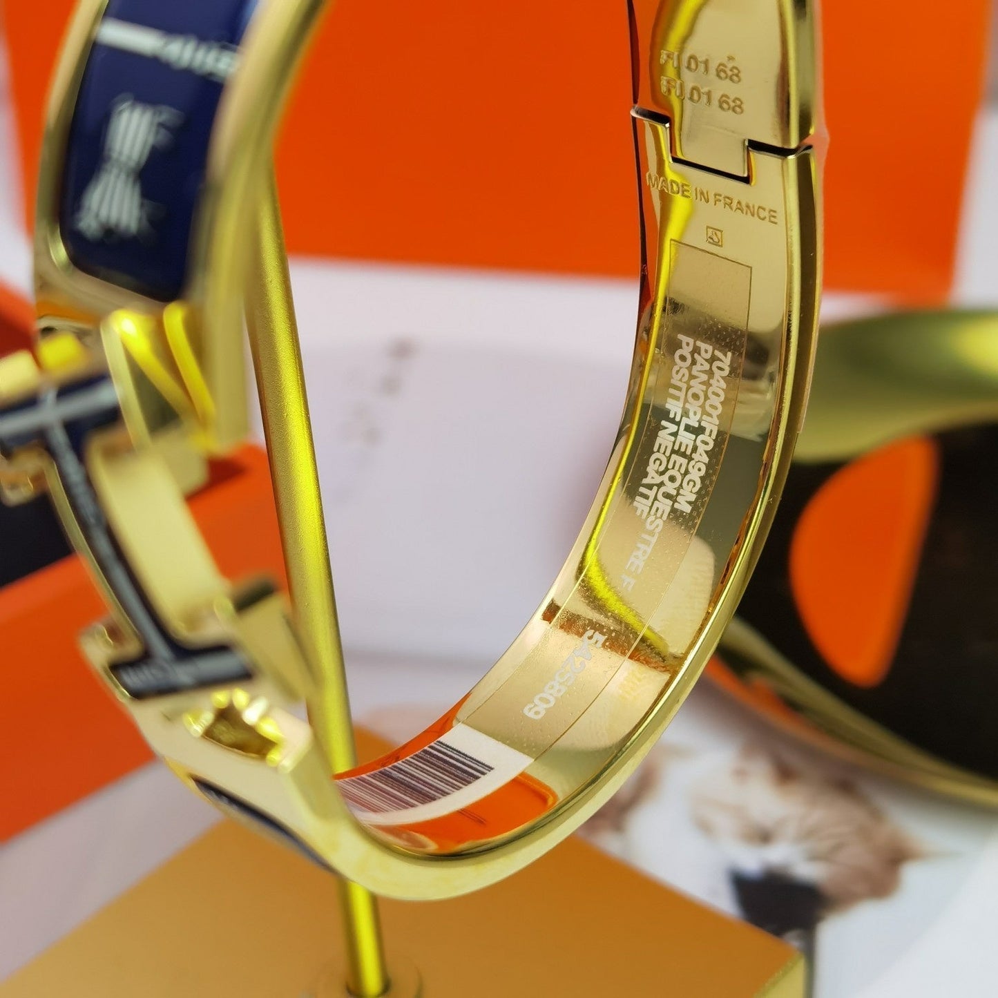[Auream]H COUVERTURES DARK BLUE BRACELET