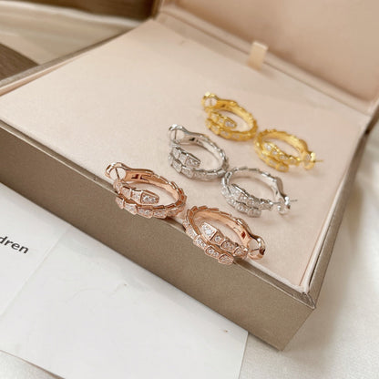 [Auream]SERPENTI EARRINGS DIAMOND