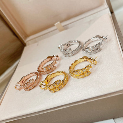 [Auream]SERPENTI EARRINGS DIAMOND