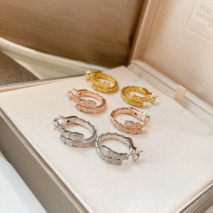 [Auream]SERPENTI EARRINGS DIAMOND