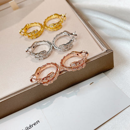 [Auream]SERPENTI EARRINGS DIAMOND