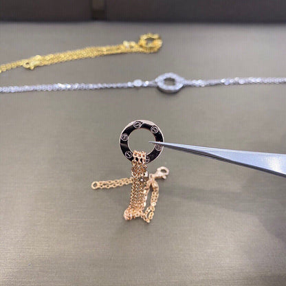 [Auream]LOVE BRACELET 2 DIAMOND