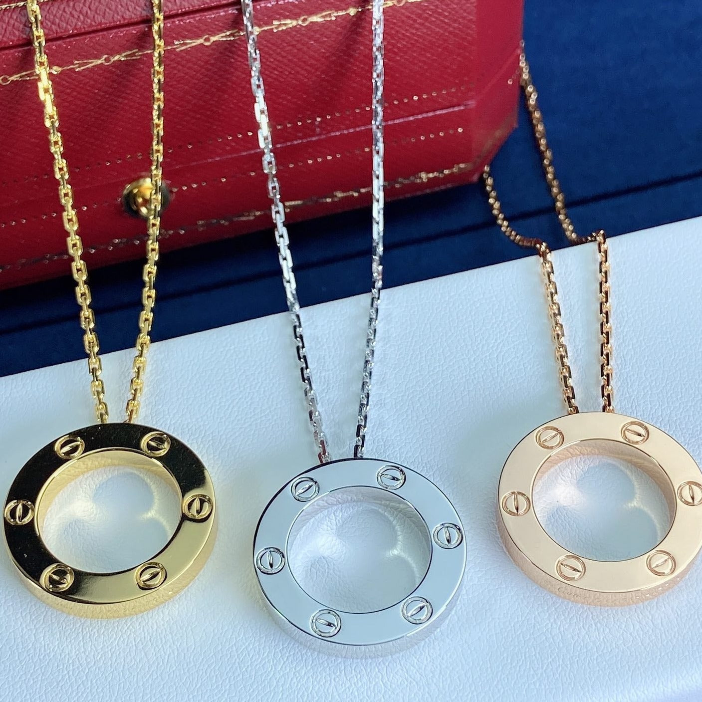 [Auream]LOVE NECKLACE 16MM