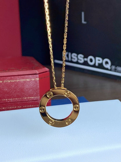 [Auream]LOVE NECKLACE 16MM