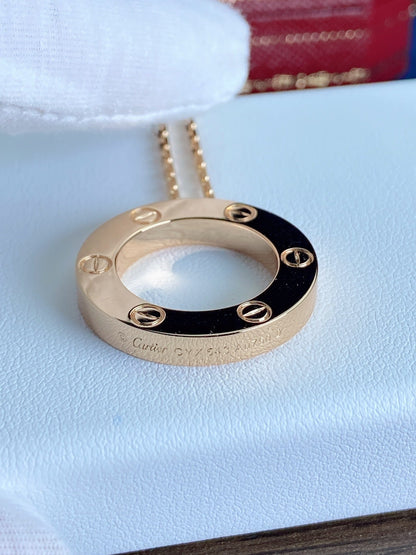 [Auream]LOVE NECKLACE 16MM