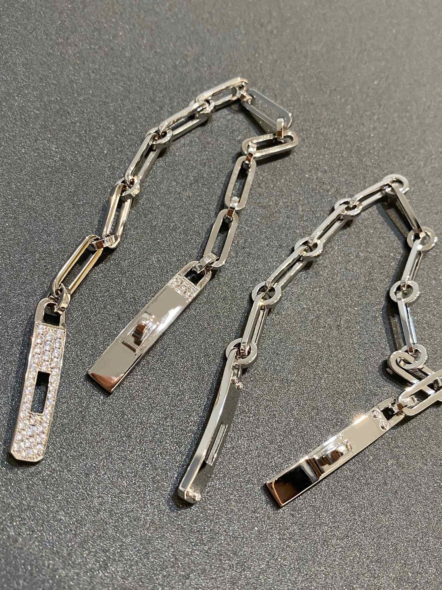 [Auream]CHAINE BRACELET SMALL MODEL DIAMOND
