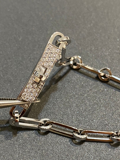[Auream]CHAINE BRACELET SMALL MODEL DIAMOND
