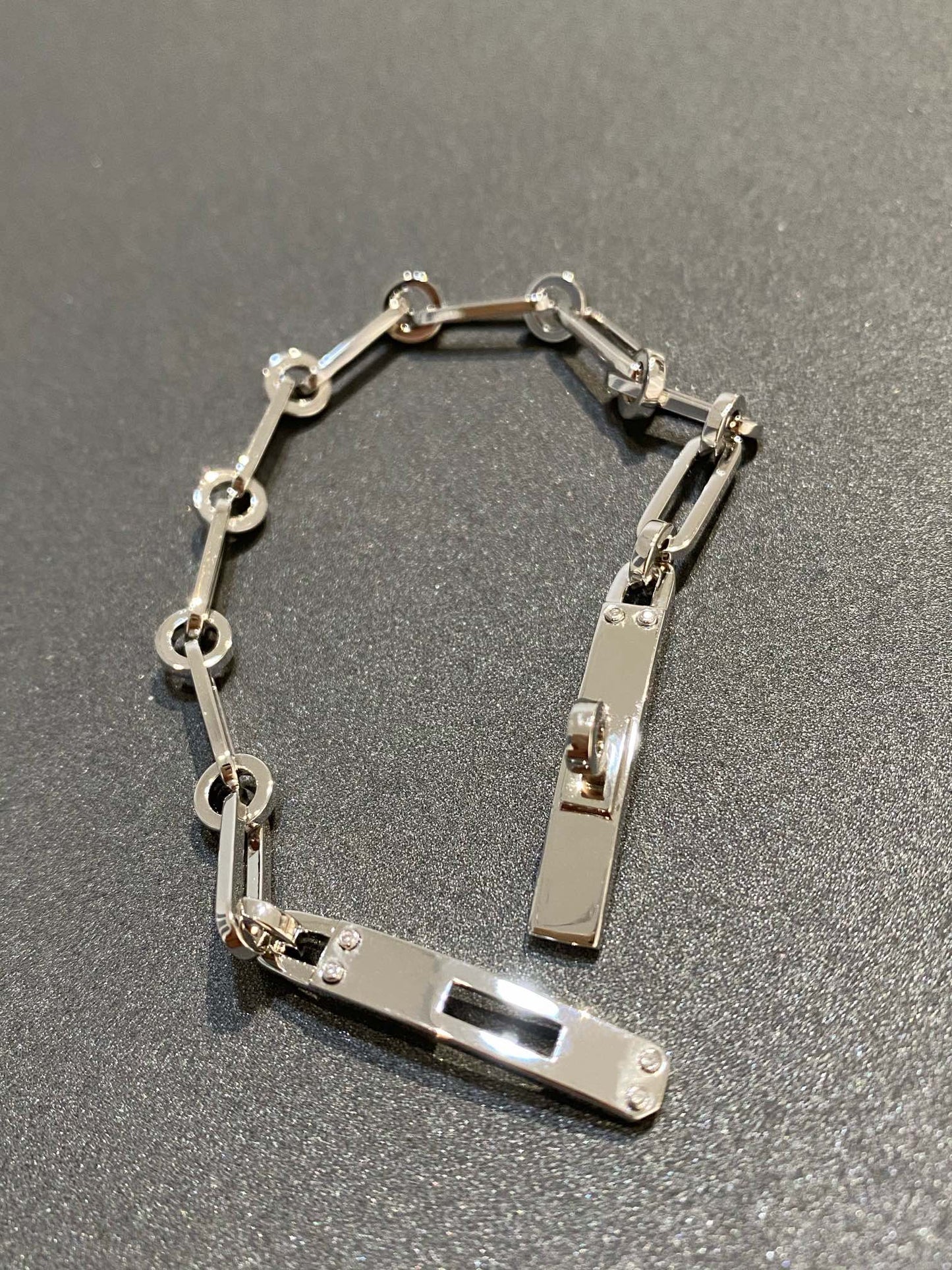 [Auream]CHAINE BRACELET SMALL MODEL DIAMOND