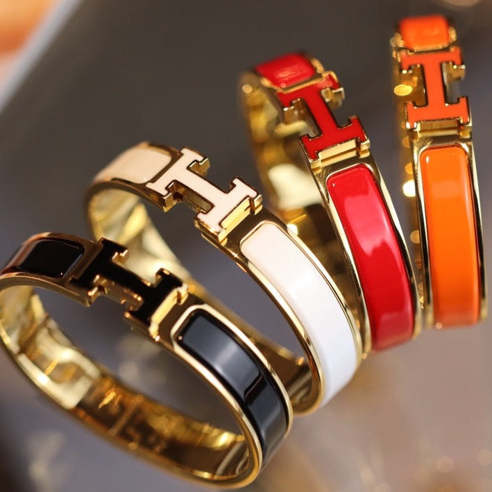 [Auream]H BRACELET 12MM GOLD