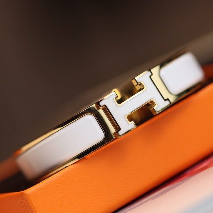 [Auream]H BRACELET 12MM GOLD