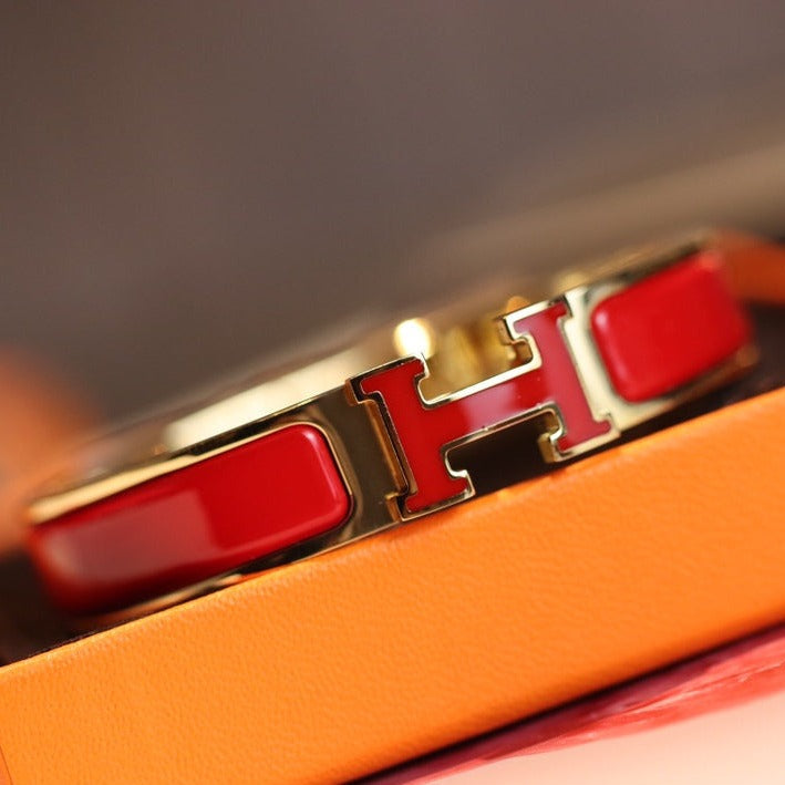 [Auream]H BRACELET 12MM GOLD