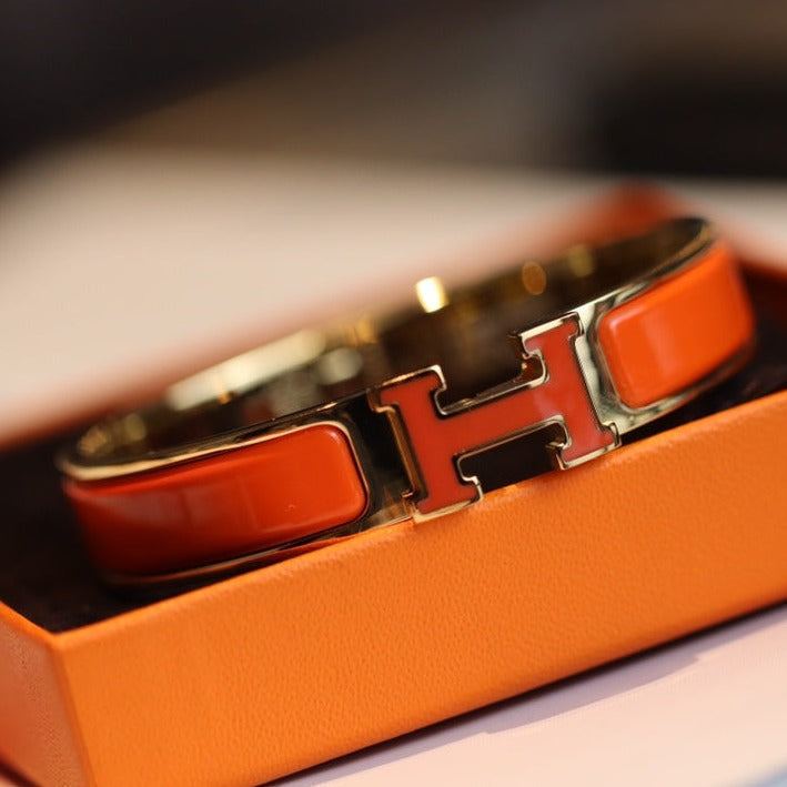 [Auream]H BRACELET 12MM GOLD
