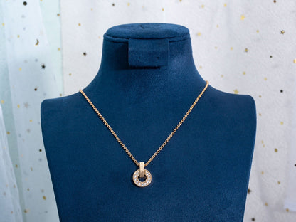 [Auream]GARI NECKLACE PINK GOLD DIAMOND