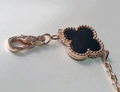 [Auream]CLOVER 5 MOTIFS MULTICOLOR BRACELET