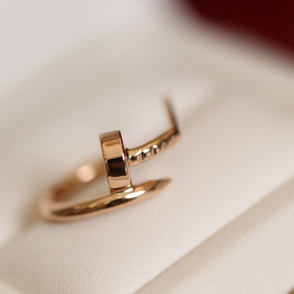 [Auream]JUSTE EARRINGS PINK GOLD