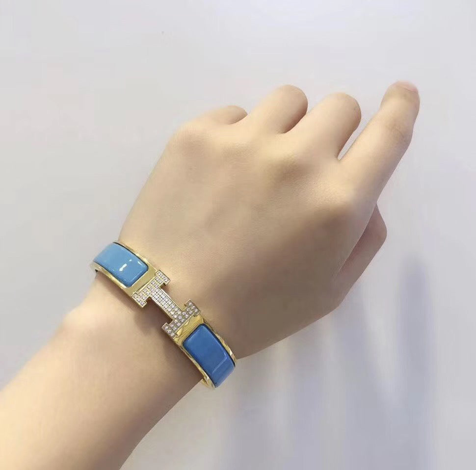 [Auream]H CLOUD BLUE BRACELET GOLD DIAMOND