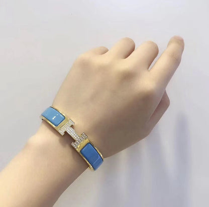 [Auream]H CLOUD BLUE BRACELET GOLD DIAMOND