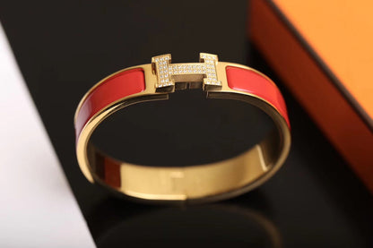 [Auream]H BRACELET GOLD DIAMOND