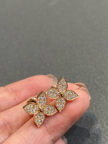 [Auream]STAR DIAMOND EARRINGS