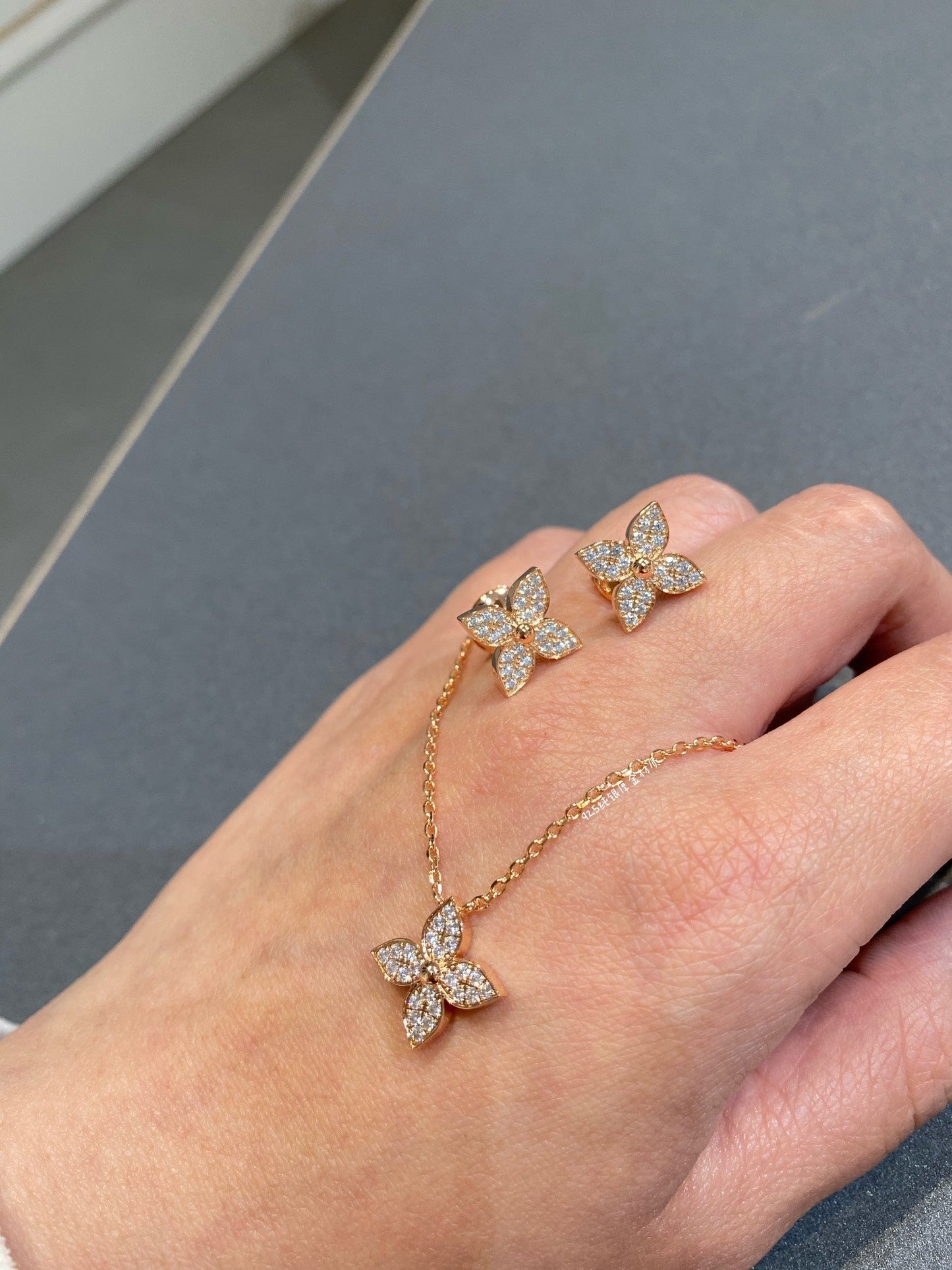 [Auream]STAR DIAMOND NECKALCE