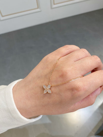 [Auream]STAR DIAMOND NECKALCE