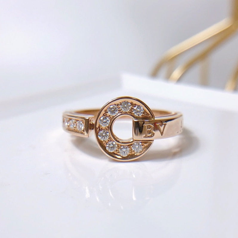 [Auream]DREAM RING DIAMOND PINK GOLD