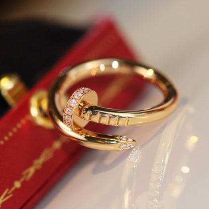 [Auream]JUSTE RING 2.65MM GOLD DIAMOND