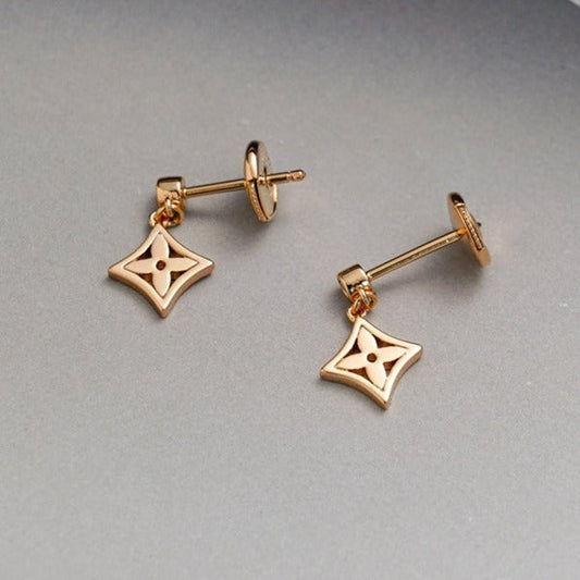 [Auream]STAR EARRINGS GOLD