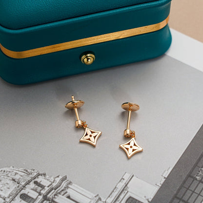 [Auream]STAR EARRINGS GOLD