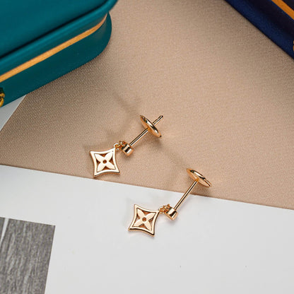 [Auream]STAR EARRINGS GOLD
