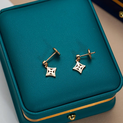 [Auream]STAR EARRINGS GOLD