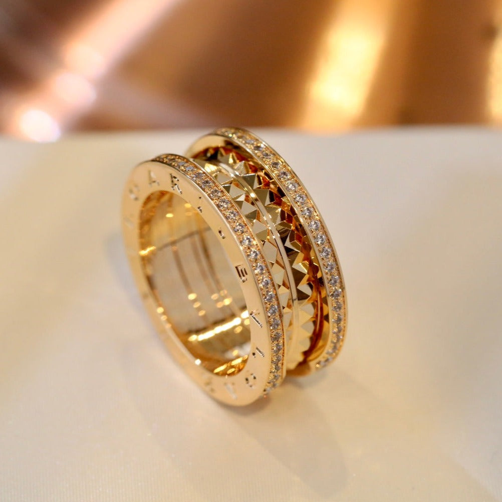 [Auream]ZERO 1 GOLD DIAMOND RING